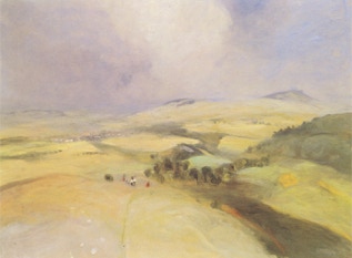 Hermann Knecht &ndash; Hegaulandschaft, 1964